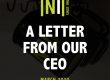 Letter from our CEO